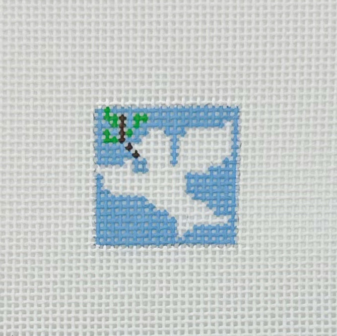 Dove 1 Inch Square - BW559
