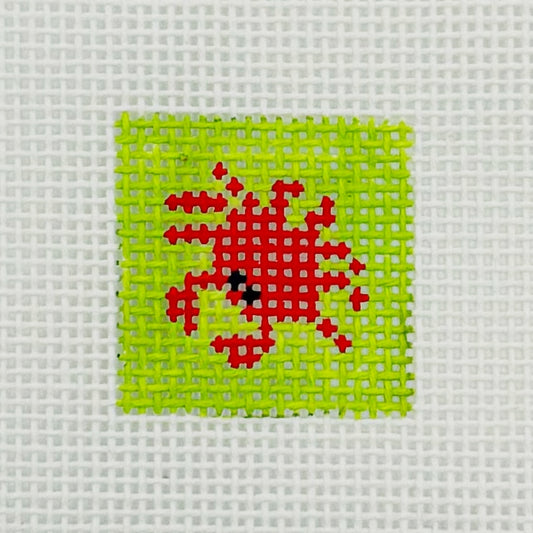 Crab 1 Inch Square - BW640JP
