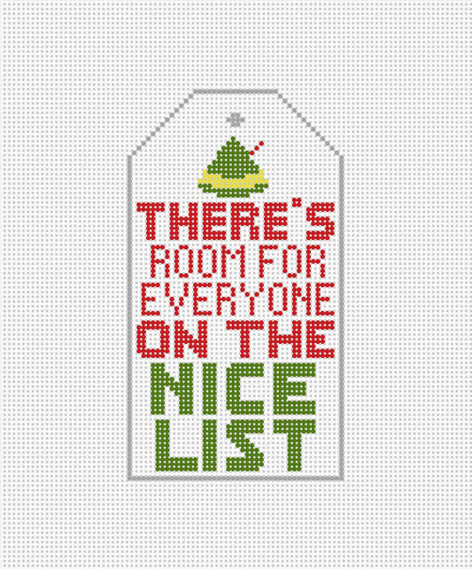 Elf - Room on the Nice List Tag - BW2044NBL