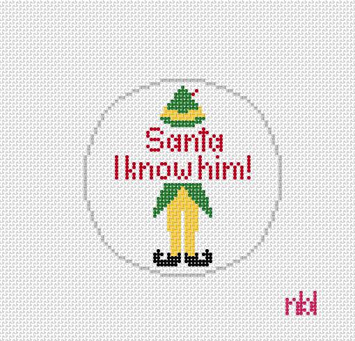 Elf - Santa I Know Him - BW2046NBL