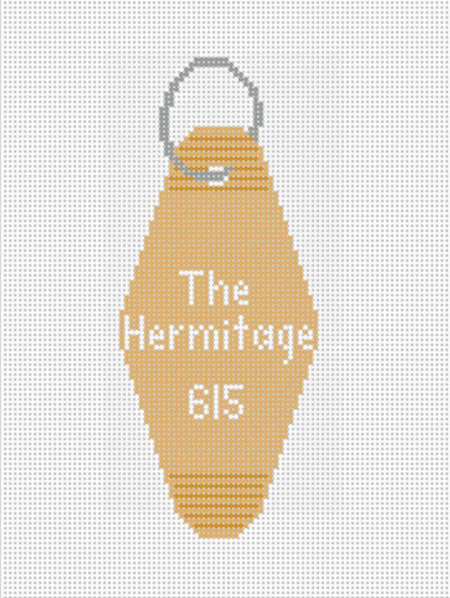 Motel Key The Hermitage - BW2062NBL