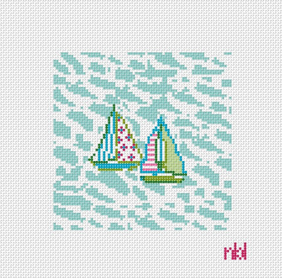 Nantucket Sailboat - BW2070NBL