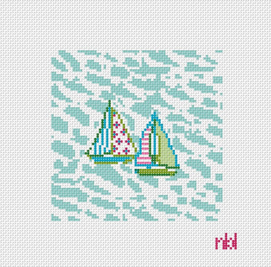 Nantucket Sailboat - BW2070NBL