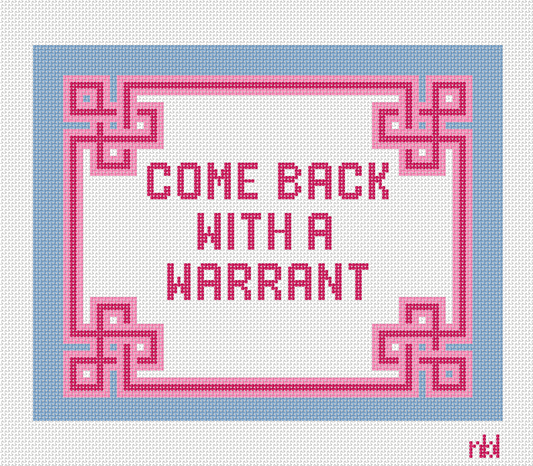 Come Back with a Warrant - BW2076NBL