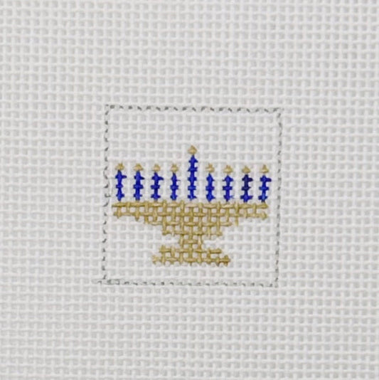 Menorah 1 Inch Square - BW516